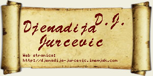 Đenadija Jurčević vizit kartica
